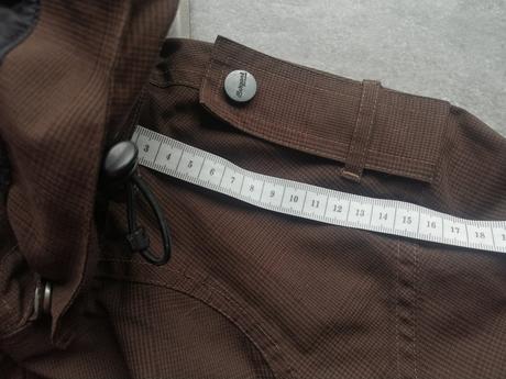 Nórska hnedá lyžiarska bunda bergans vs, s