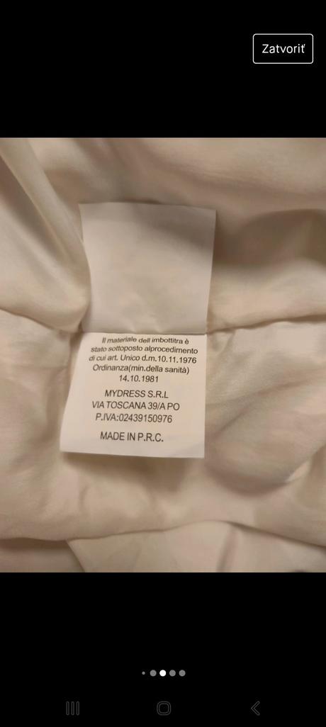 Štýlová paperova bunda, 42