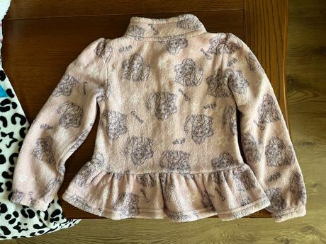 Teplé chlpaté pyžamko frozen ii. a teplá mikinka, disney,128