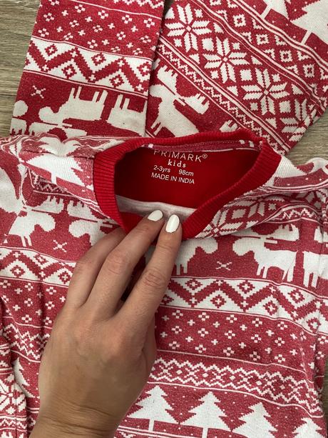 Vianocne pyzamo 98, primark,98