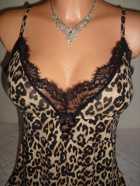 Luxusna push up  bavlnena tigria kosielka, m