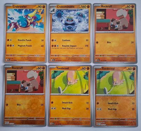 Pokémon karty "obsidian flames" (6),