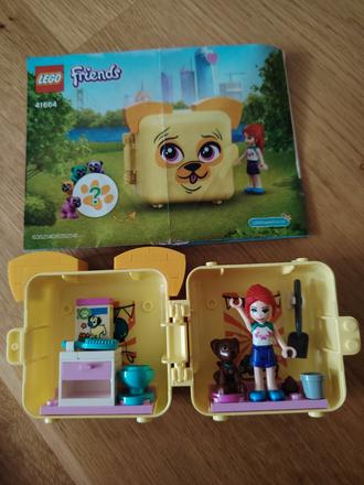 Lego friends 41664 mia a jej mopslíkový box,