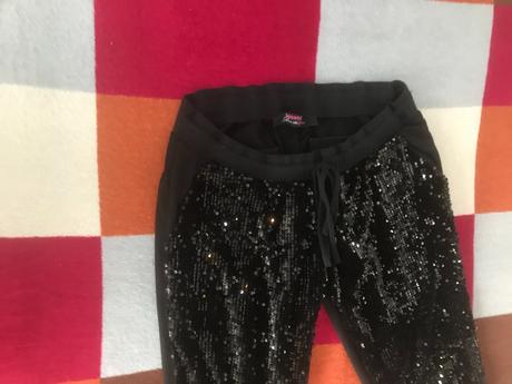 Teplaky znackove s flitrami, zn. sugarbird, vel. s, sugarbird,s