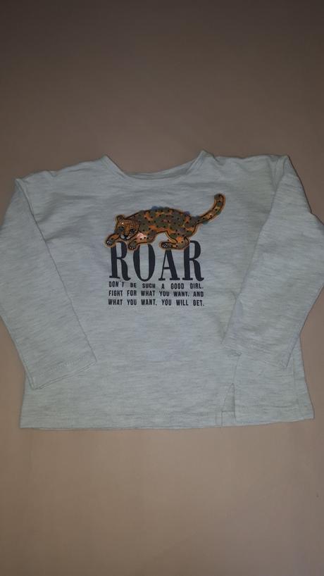 Tričko s dlhým rukávom, zara,110