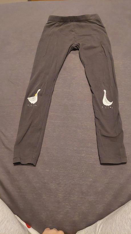 Little kids tmavo sivé legíny, 122