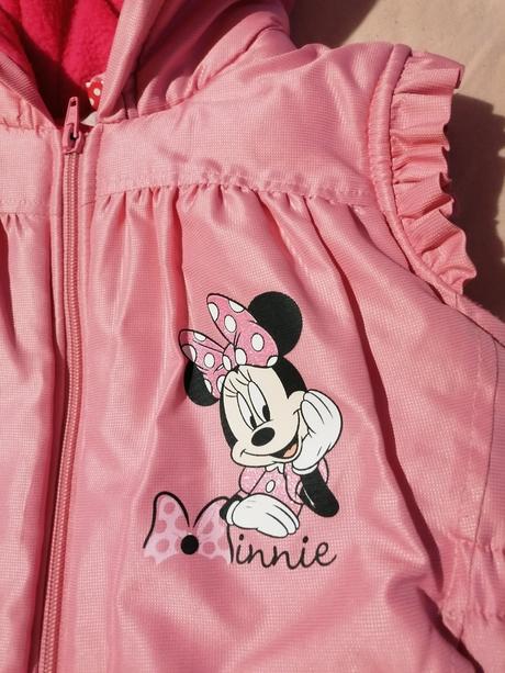 Zateplená vesta minnie, disney,110