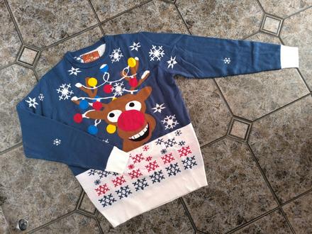 Pánsky vianočný pulover, m