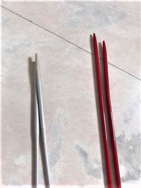 Ihlice na pletenie 4 ks, 