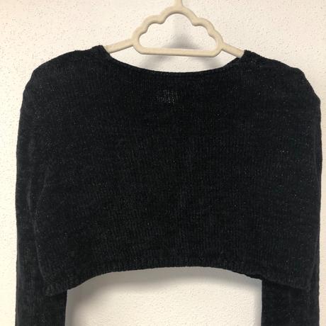 Bolerko čierne dievčenské benetton č.128/134, 8-9y, benetton,128