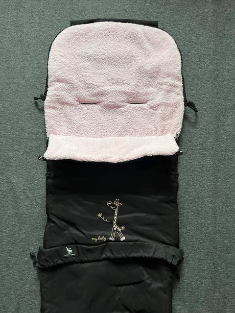 Zimný fusak do kočíka aj športovej časti, 