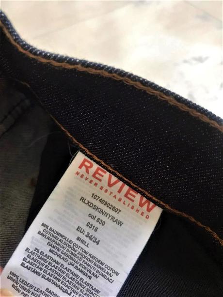 Rifle skinny fit 34/34, review,34