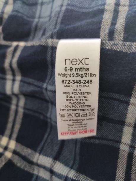 Bunda 6-9mes., next,68