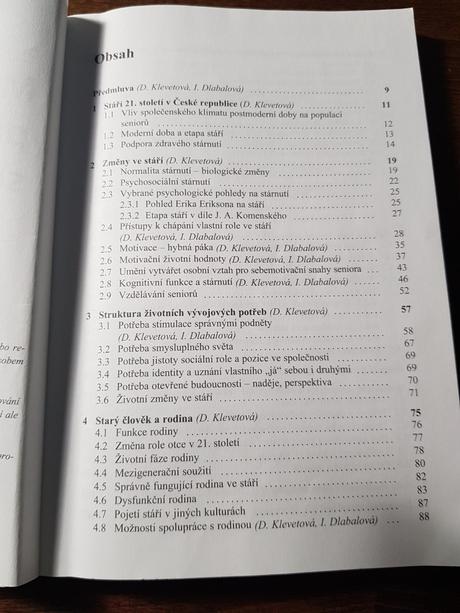 Motivační prvky pri práci se seniory, 