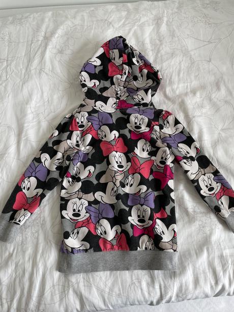Mikina minnie, h&m,104
