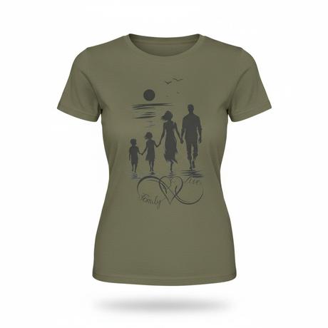 Tričko family love, l - xxxl