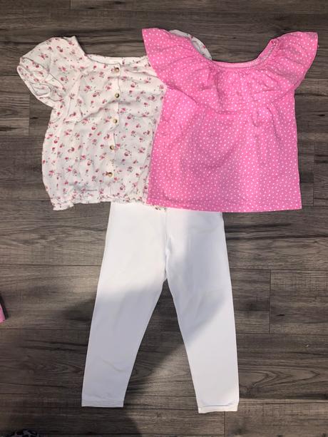 3set blúzky & leginky nové, next,140