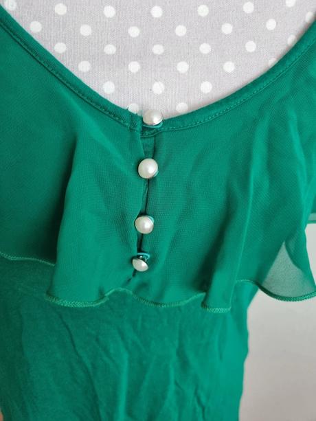 Zelený top na ramienka orsay m, orsay,m