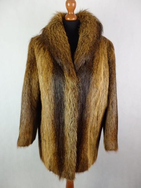 Luxusný kožuch z nutrie, 38