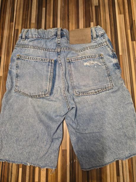 Riflové krátke nohavice, zara,152