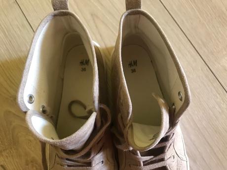 Plátené tenisky, h&m,36