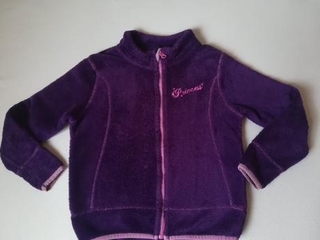 Dievčenska flisova mikina, lupilu,110