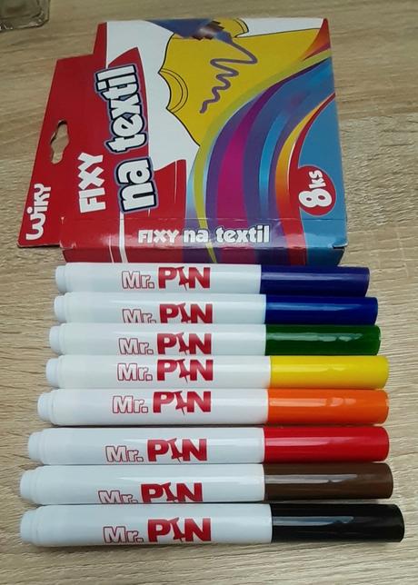 Fixky na textil,