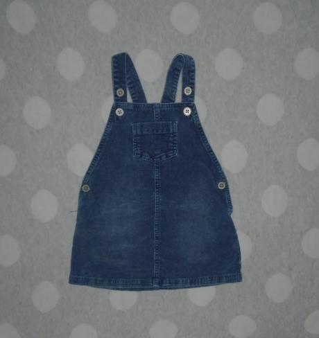 Menčestrové šaty na 12 až 18 mesiacov, george,86