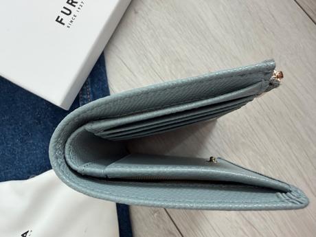 Furla peňaženka malá svetlomodrá, originál, furla