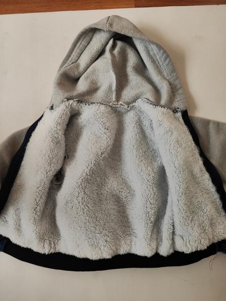 Hrubá zateplená mikina, 86