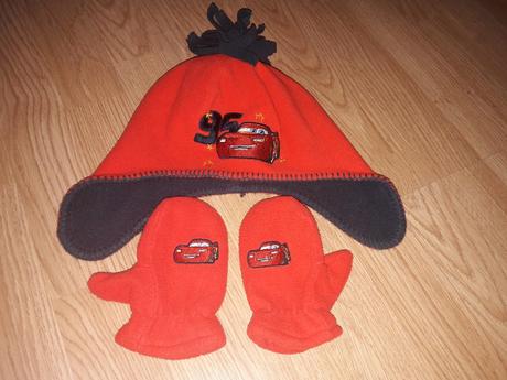 Komplet ciapka+rukavice, f&f,86