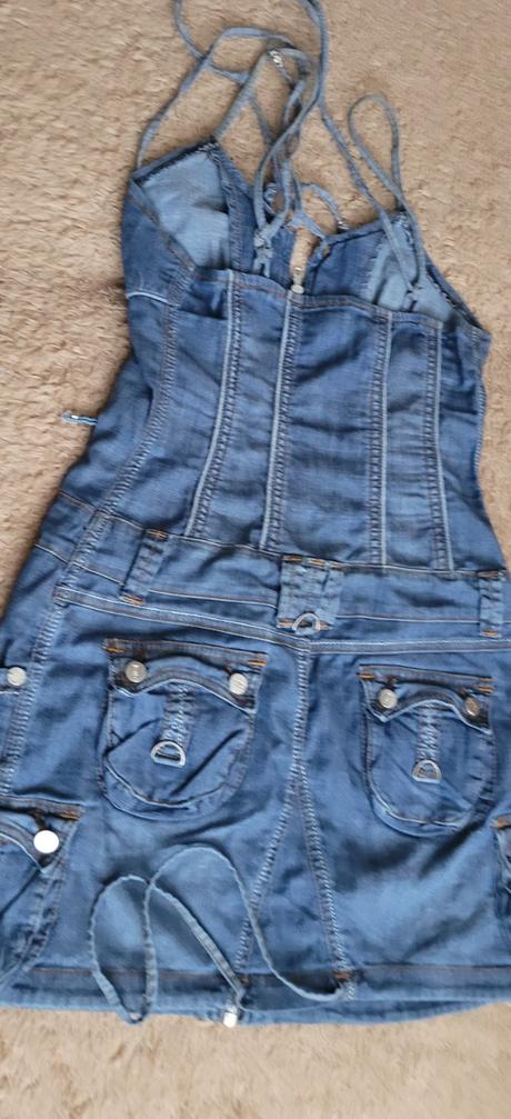 Rifľové minišaty, s