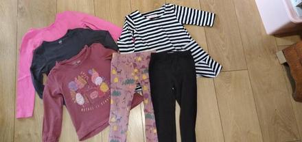 Balík oblečenia 4-5 rokov 110-116, 104–116