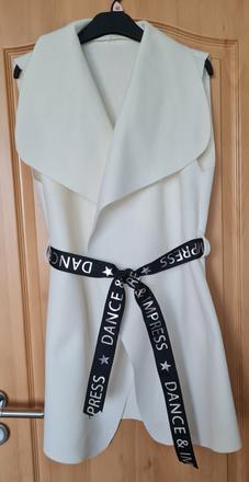 Kabátiková vesta - uni 36 - 42,