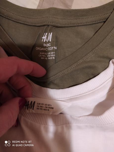 Tričko s dlhým rukávom, h&m,170