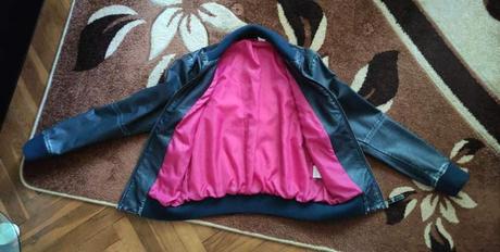 Koženková bunda ako nová, m