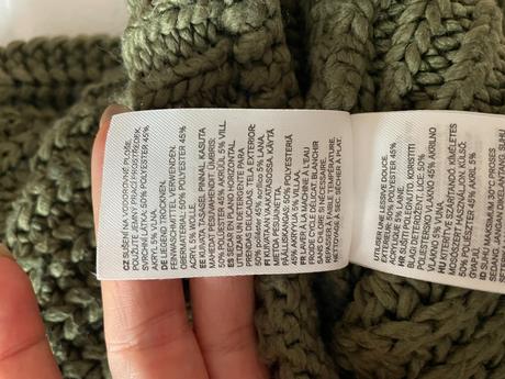 Khaki sveter, h&m, xs, h&m,xs