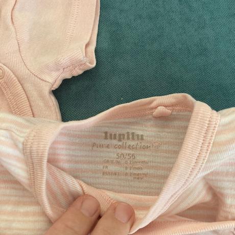 Body s kratkym rukavom, bielo oranzove, lupilu,50