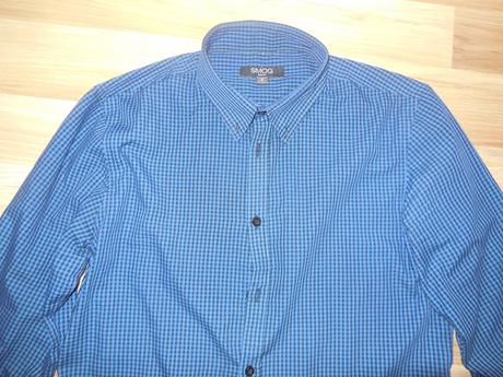 Modrá košeľa pre pánov, m