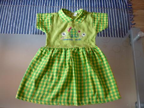 Šaty - krátky rukáv, 92