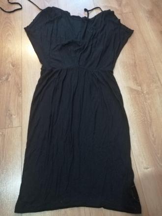 Čierne tričkové šaty, george,38