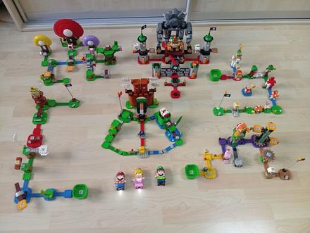 7 x originál lego super mário, 