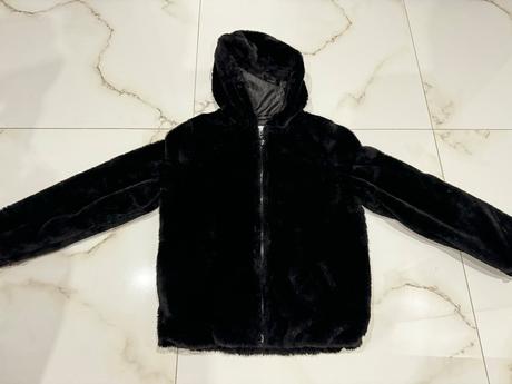 Dievčenská kožušinová bunda 146, sinsay,146