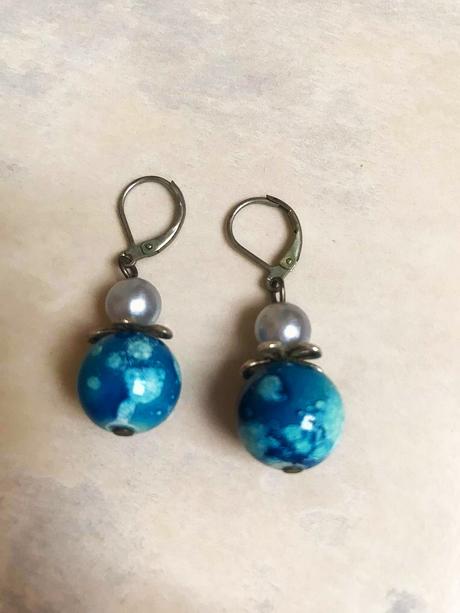 Rustikálne náušnice,