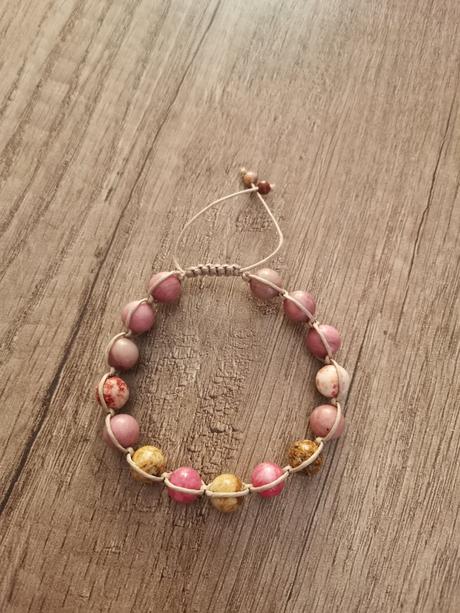 Rodonit náramok rodi,