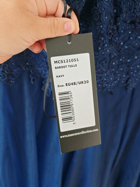 Slávnostné šaty mascara, l