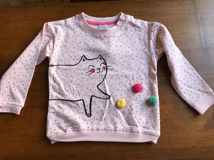 Krasna mikina, h&m,92