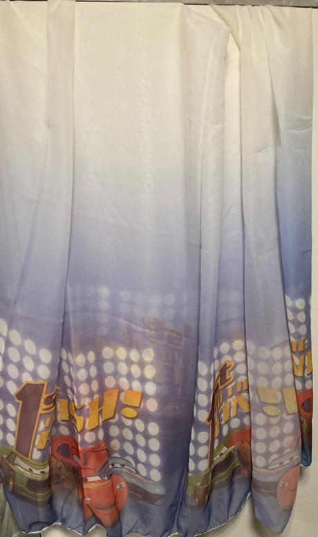 Detská záclona cars/mc queen, 