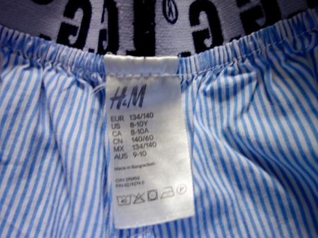 Kraťasky h&m 134/140, h&m,134