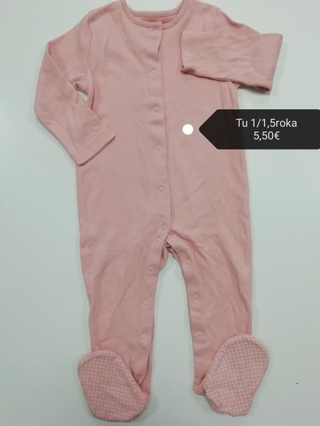 Ružové pyžamo dupačky, tu,86